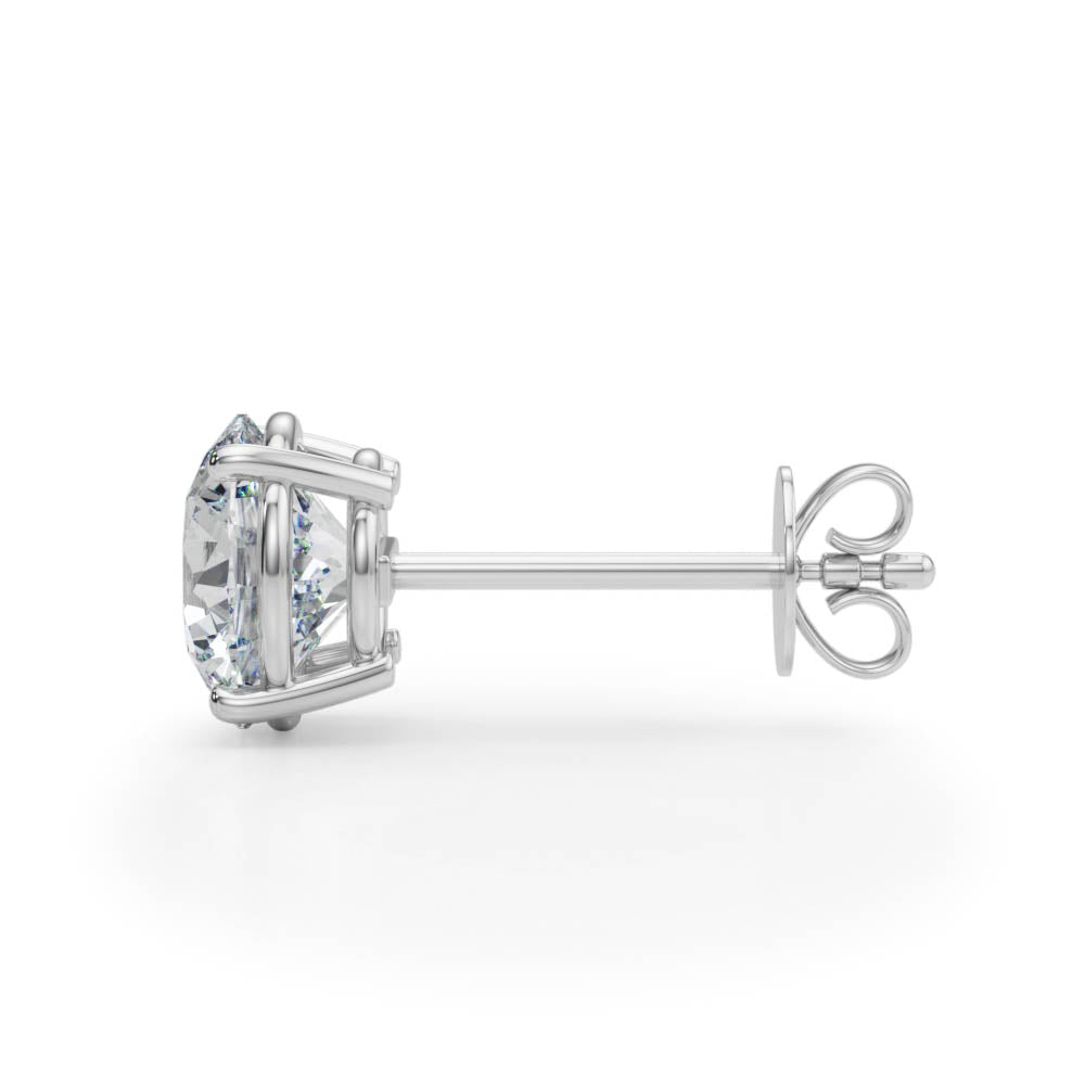 (1/4 Cttw) 1/8ct 4 Prong Stud Earrings